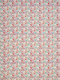 BOMBAY DYEING Dream Lover Brown Floral 104 TC Cotton Queen Bedsheet Set-2.24 m X 2.54 m
