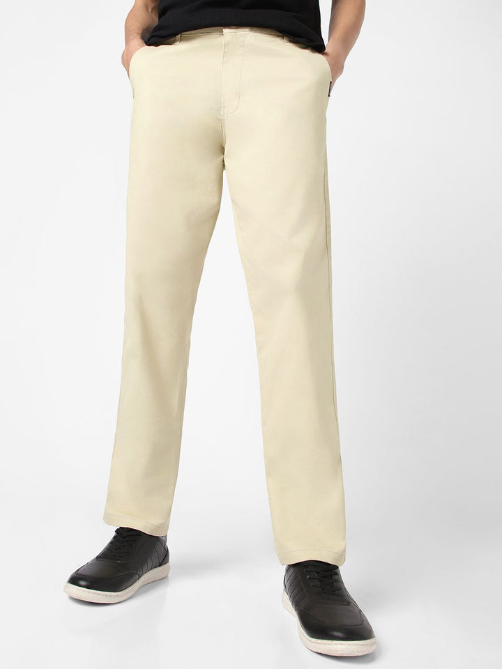 Urbano Fashion Men Regular Fit Casual Chinos Trousers
