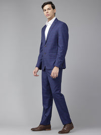 Park Avenue 2-Piece Checked Formal Suit