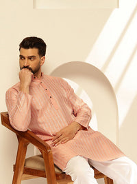 SOJANYA Kurta Lurus Labuci Sulam Geometrik