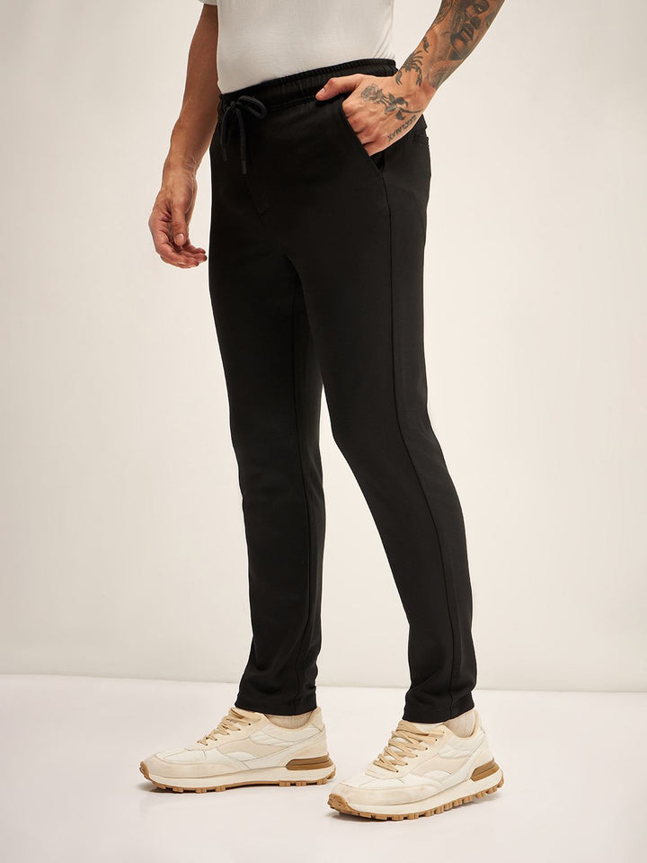 THE BEAR HOUSE Men Slim Fit Joggers Trousers
