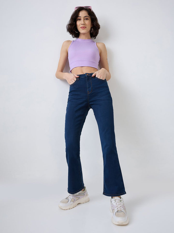 SPYKAR Women High-Rise Highly Distressed Jeans