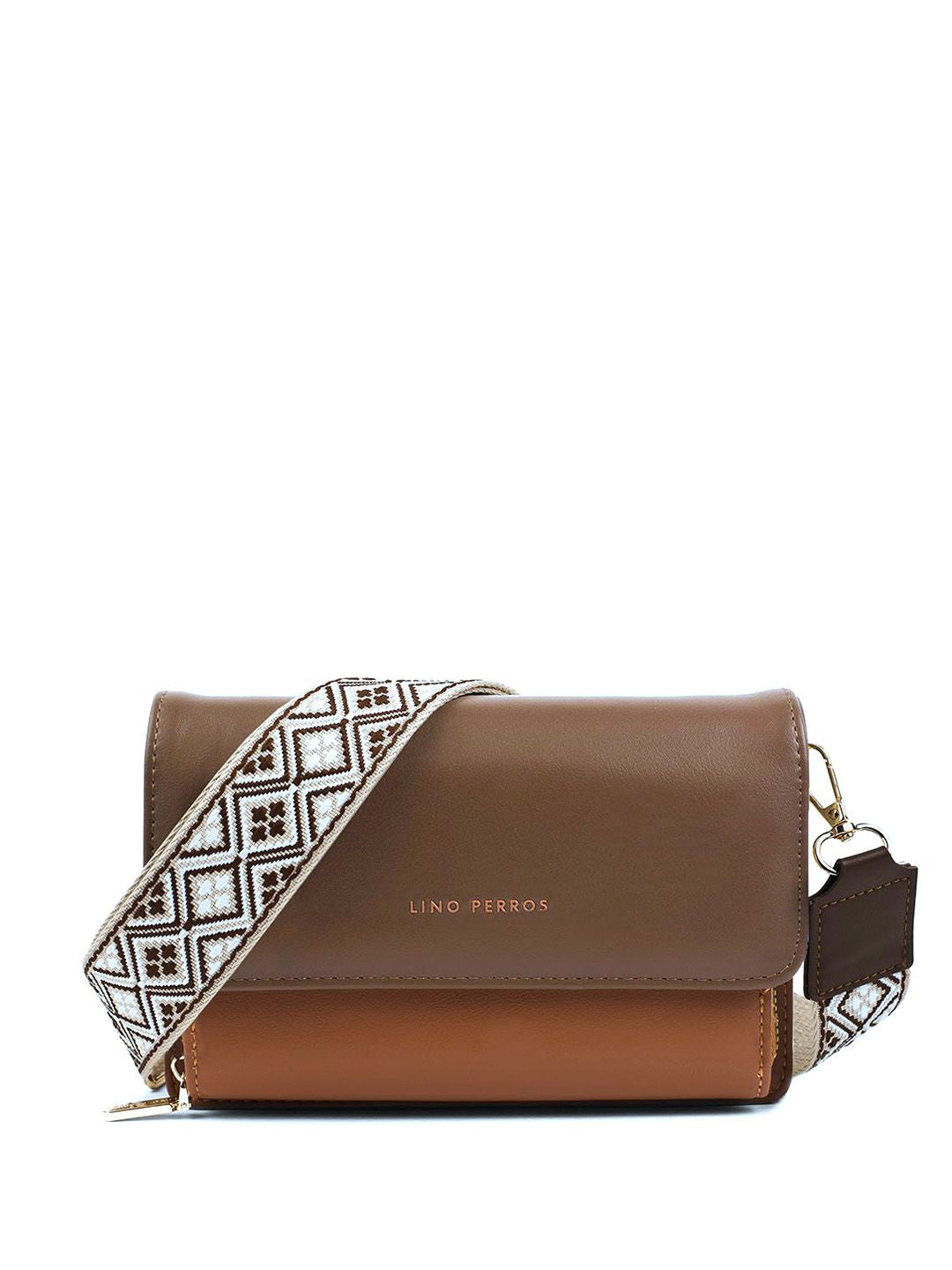 Lino Perros Women Colourblocked Crossbody Sling Bag