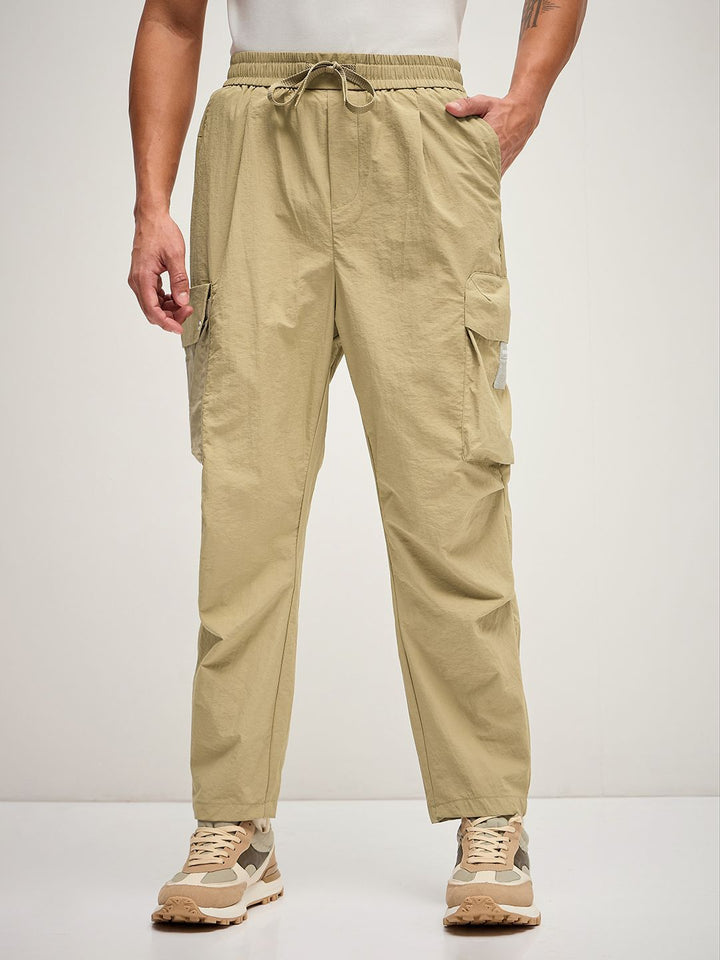 THE BEAR HOUSE Men Solid Cargo Trouser