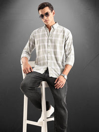 ADRO Standard Tartan Checks Baju Kasual Berpetak