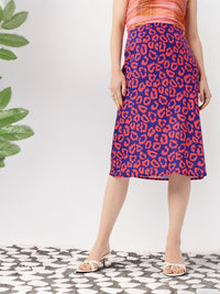 DressBerry Fierce & Feminine A-Line Midi Skirt