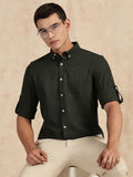 Thomas Scott Men Slim Fit Button-Down Collar Casual Shirt