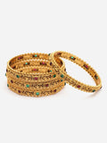 Set PANASH 4 Gelang Antik Bersalut Emas 24 CT