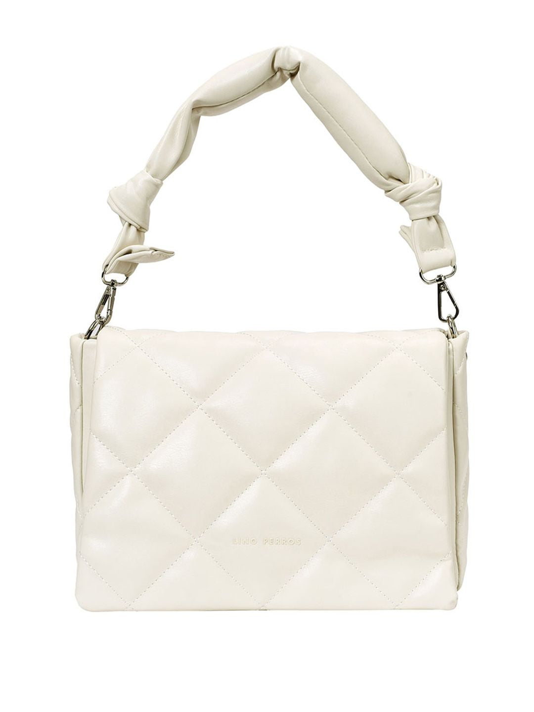 Lino Perros Quilted Structured Shoulder Bag
