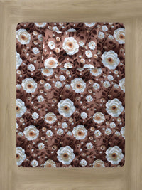 Klotthe Floral Printed Dilengkapi 300TC Single Cadar 7D Dengan Sarung Bantal-2.25 m x 1.5 m