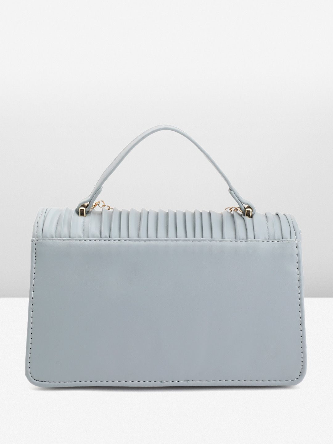 DressBerry Textured Structured Satchel