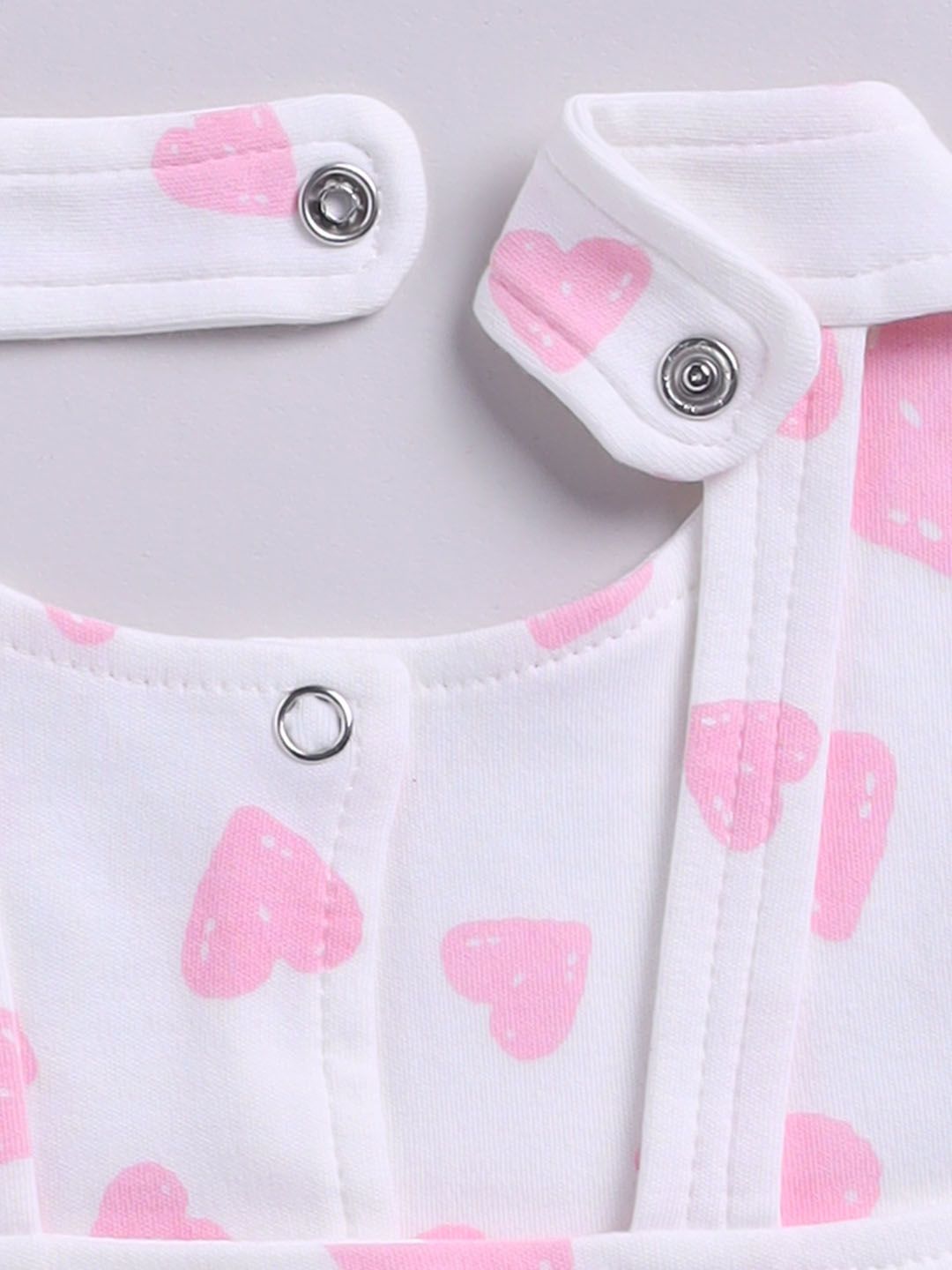 Moms Love Infant Girls Print Pure Cotton Fit & Flare Dress