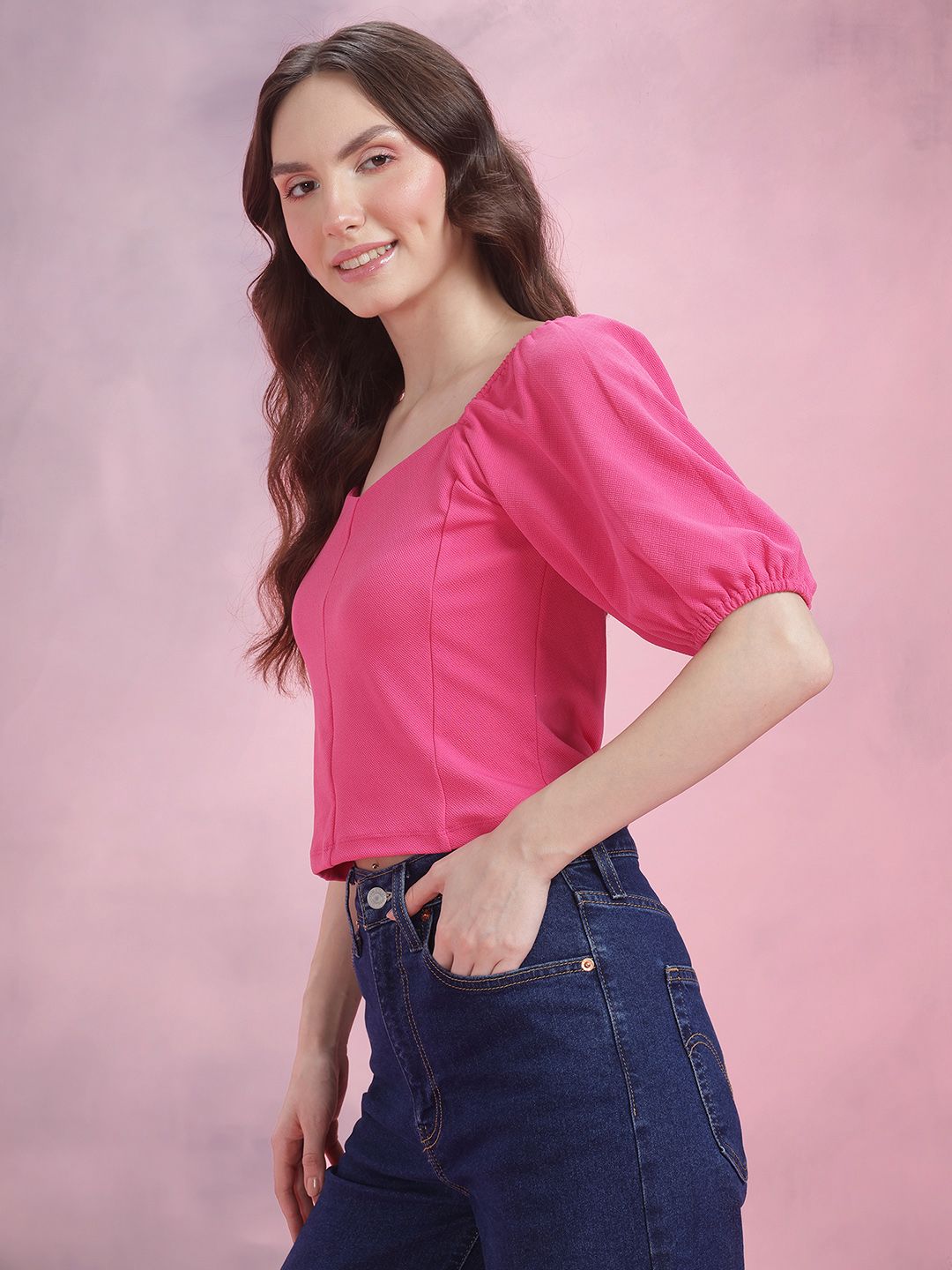 DressBerry Puff Sleeve Top