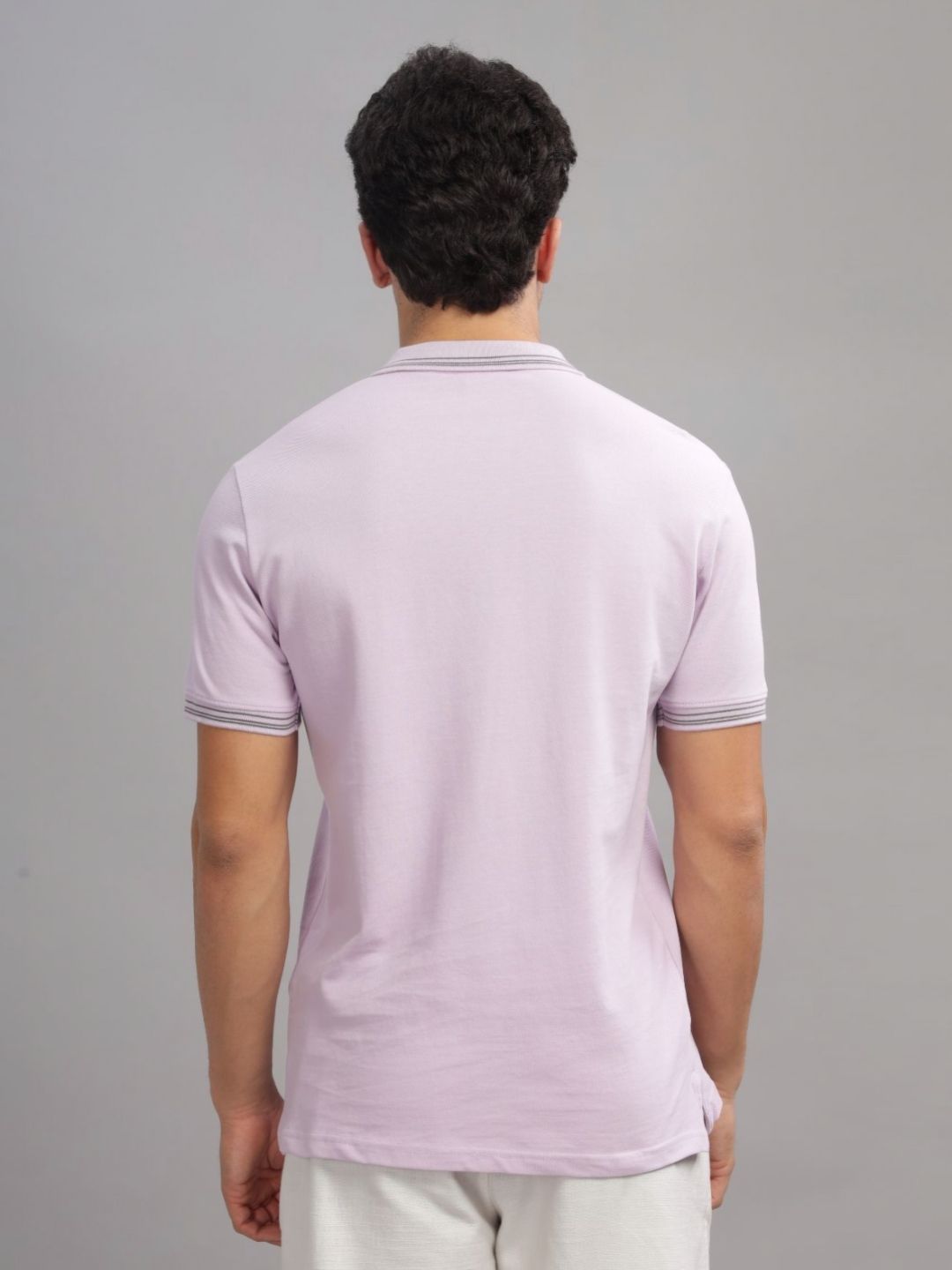 ADRO Men Polo Collar T-shirt