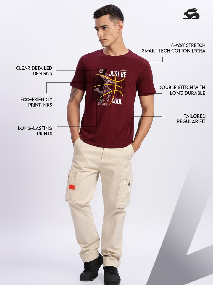 Tshirts ADRO Men Maroon