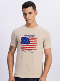 Tshirts ADRO Men Beige