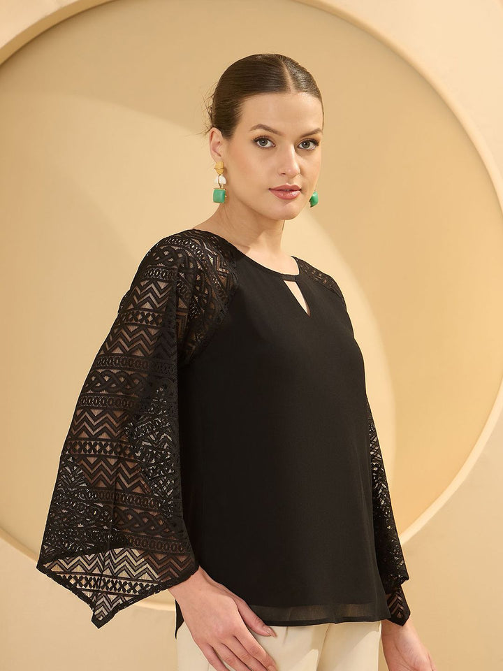 Antheaa Women Bell Sleeves RegularTop