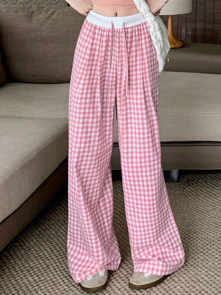 DressBerry Women Checked Trousers