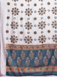 Anouk Ethnic Motifs Printed Kurta with Trousers & Dupatta