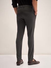THE BEAR HOUSE Men Slim Fit Chinos Trousers