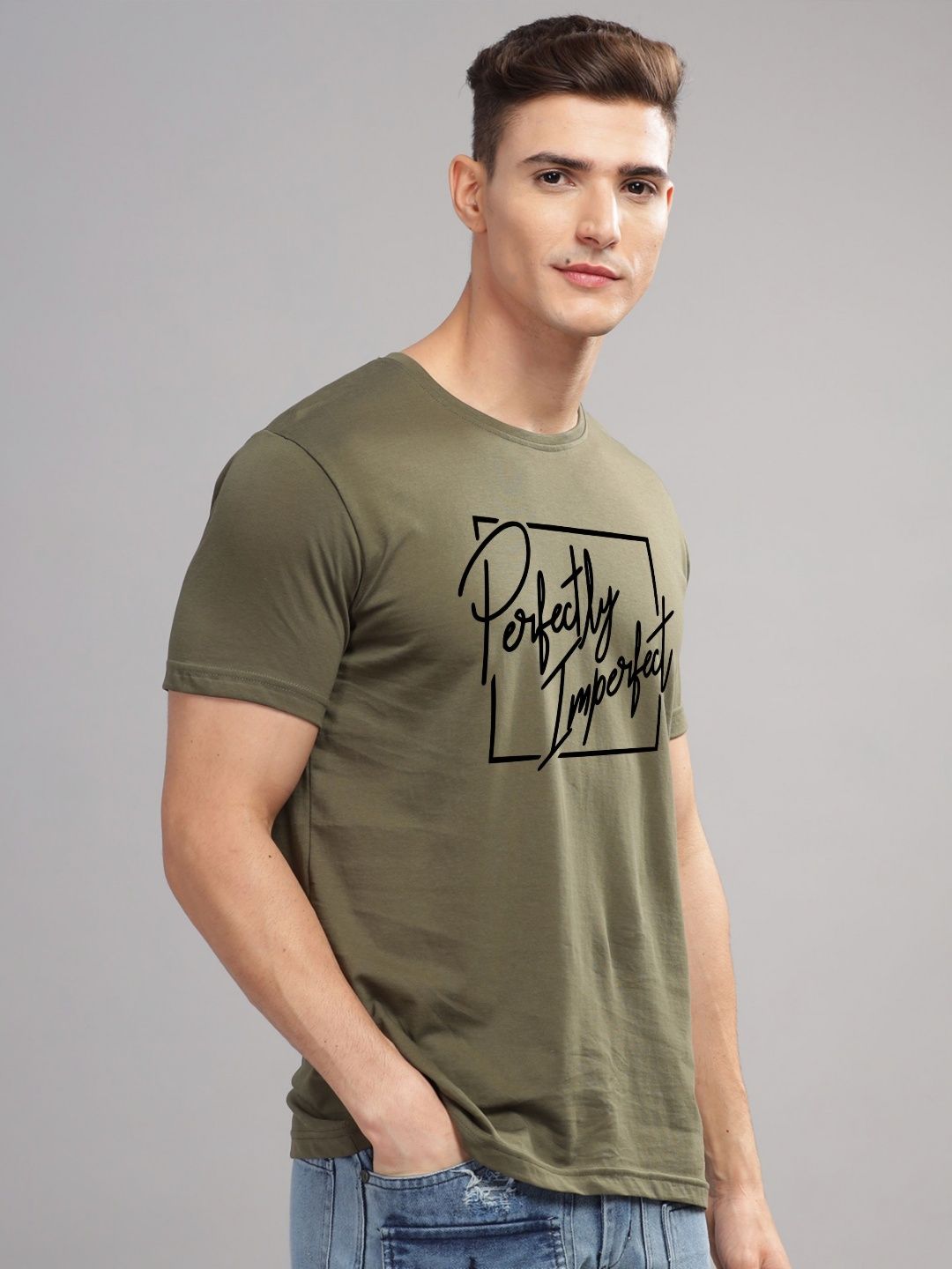 ADRO Men Printed T-shirt