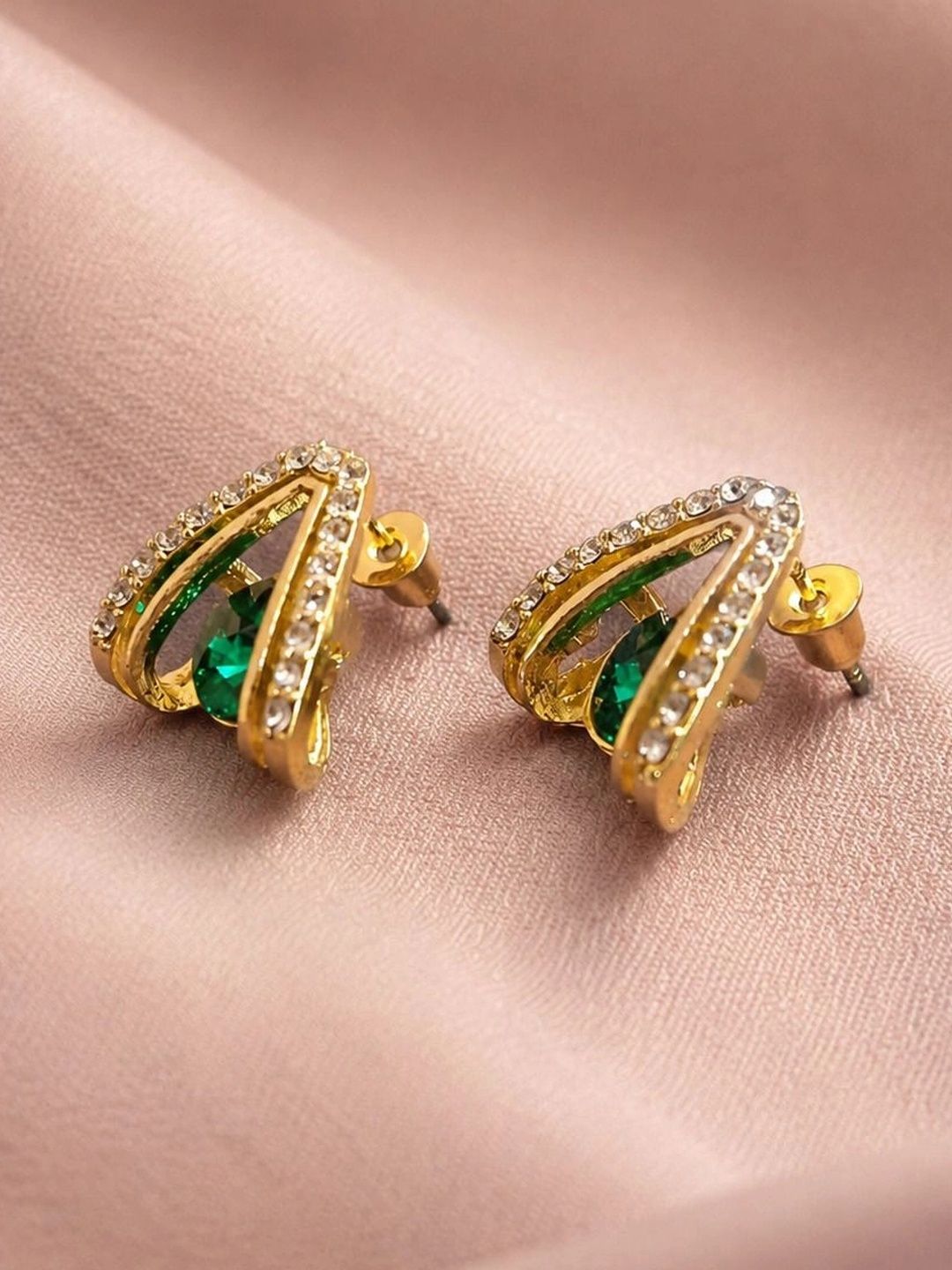 VOGUE PANASH Geometric Studs Earrings