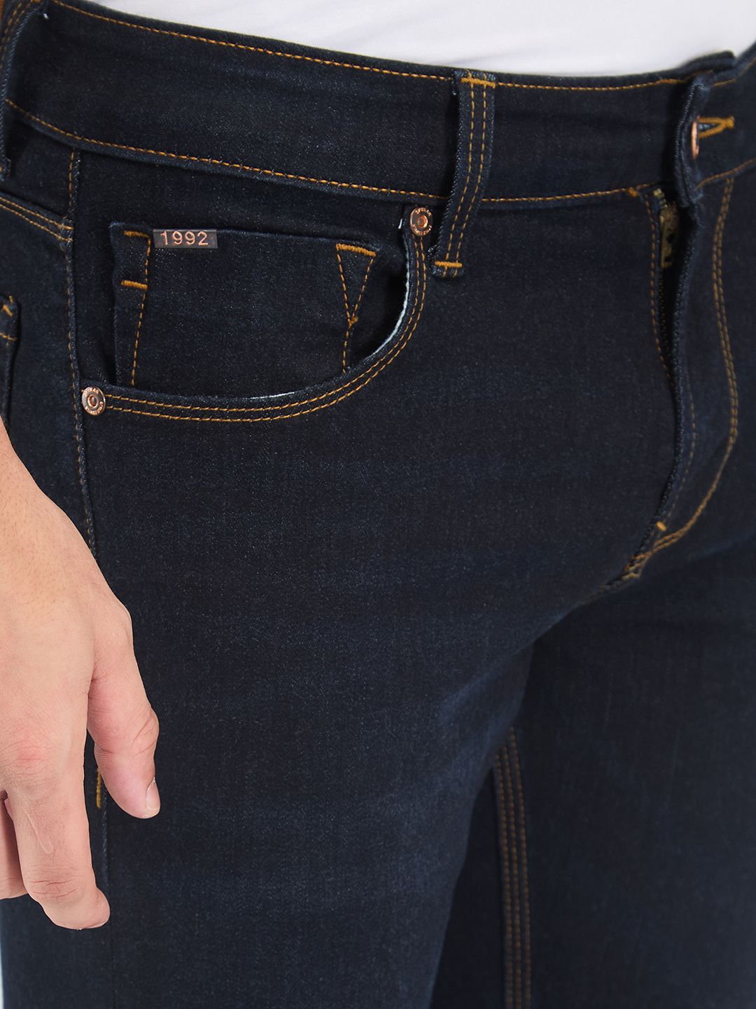 SPYKAR Men Slim Fit Low-Rise Stretchable Jeans
