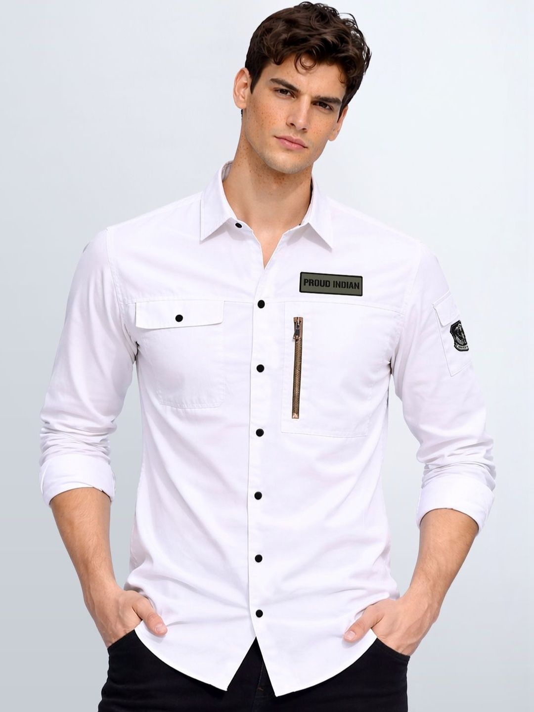 ADRO Men Standard Casual Shirt