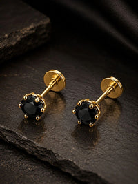 PANASH Circular Studs Earrings