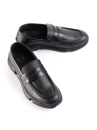 Kasut Slip On MONKSTORY Gravity Lift Ultra-Comfort - Hitam