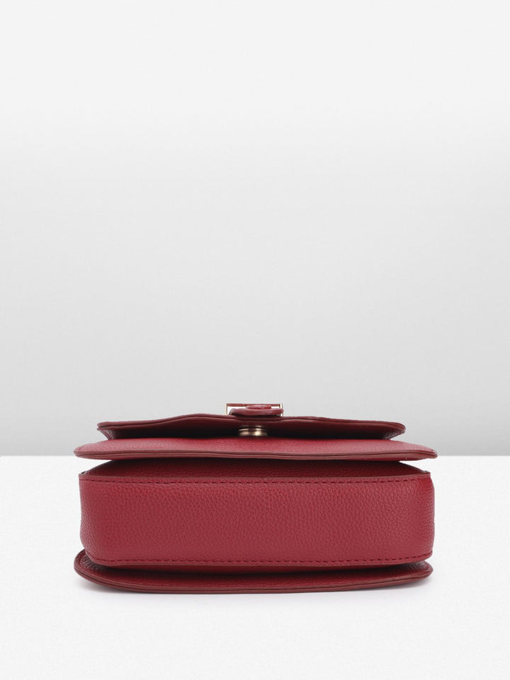 DressBerry Textured Structured Satchel