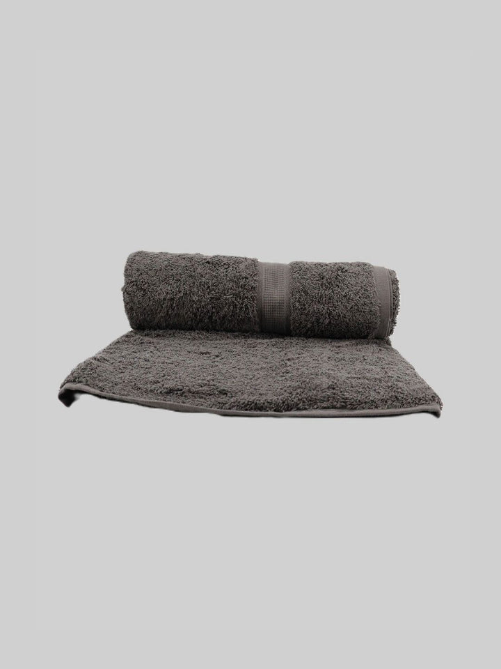 BOMBAY DYEING Grey 1 Cotton 550 GSM Bath Towel