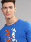 ADRO Men Typography Printed Raw Edge T-shirt