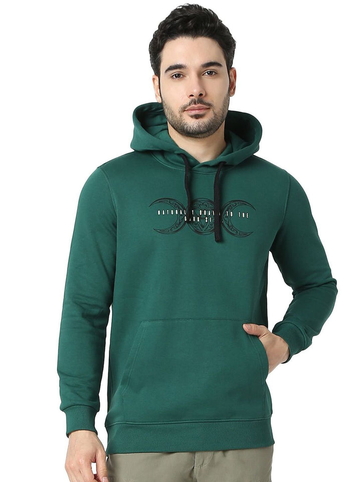 Spykar Men Sweatshirt Hooded