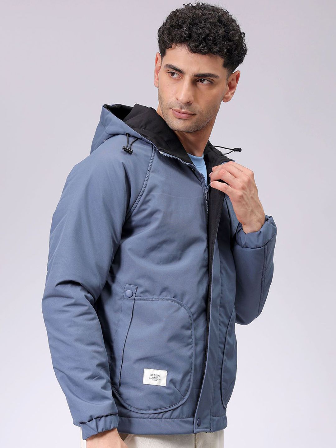 The Indian Garage Co Men Quilted Jacket