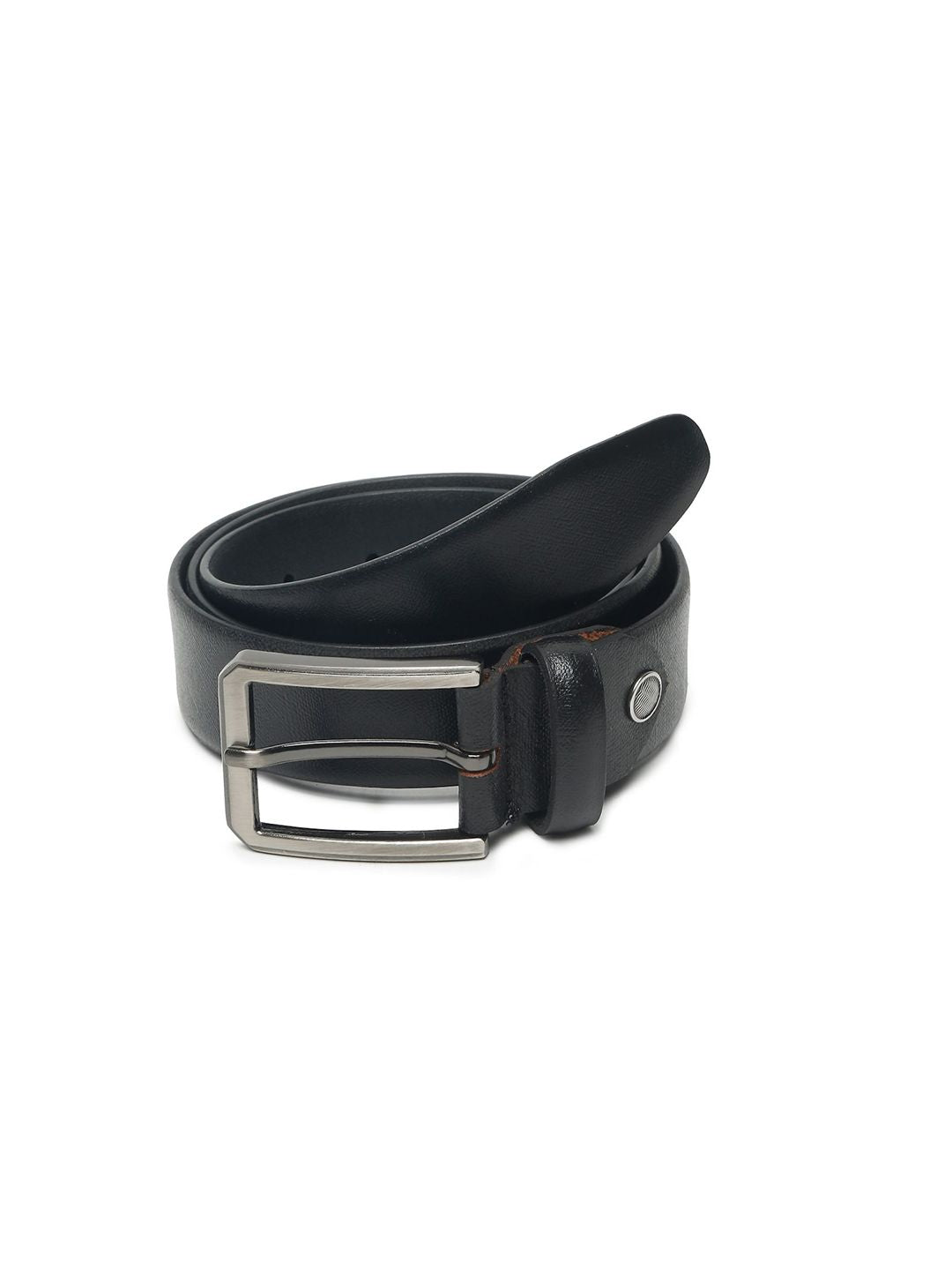 Teakwood Leathers Men Textured Leather Formal Belt