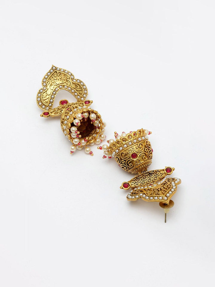 Anouk Contemporary Jhumkas Earrings