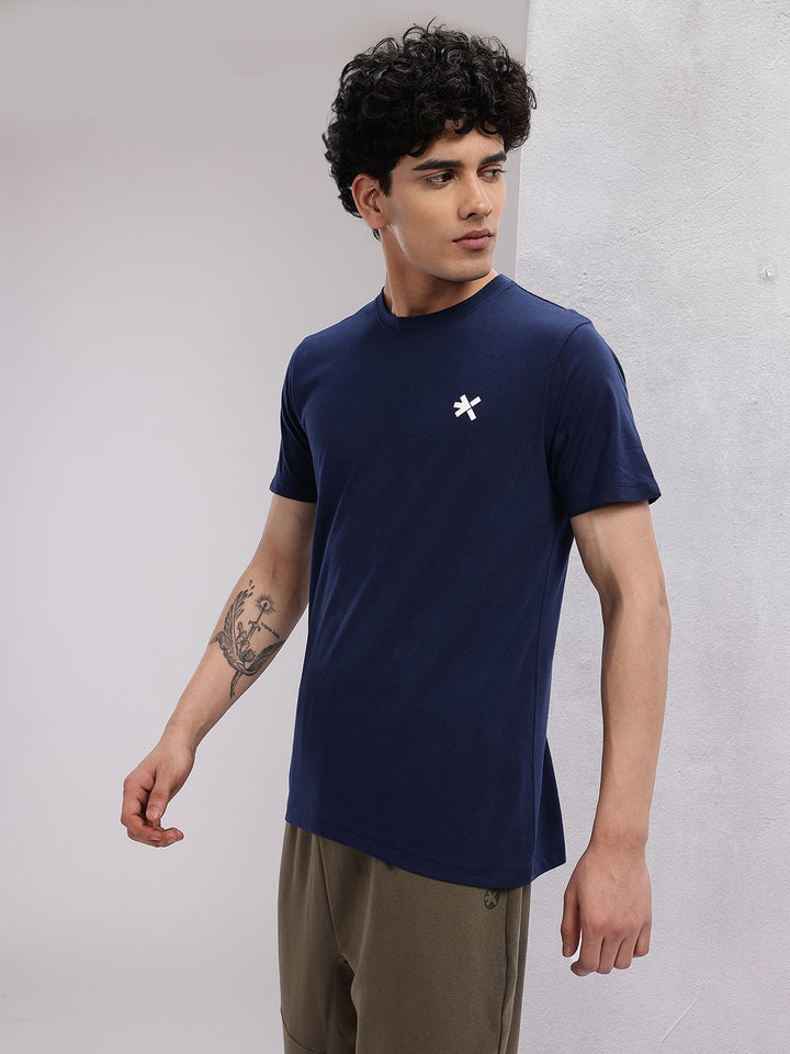 HRX by Hrithik Roshan Typography Printed Rapid-Dry Training T-shirt