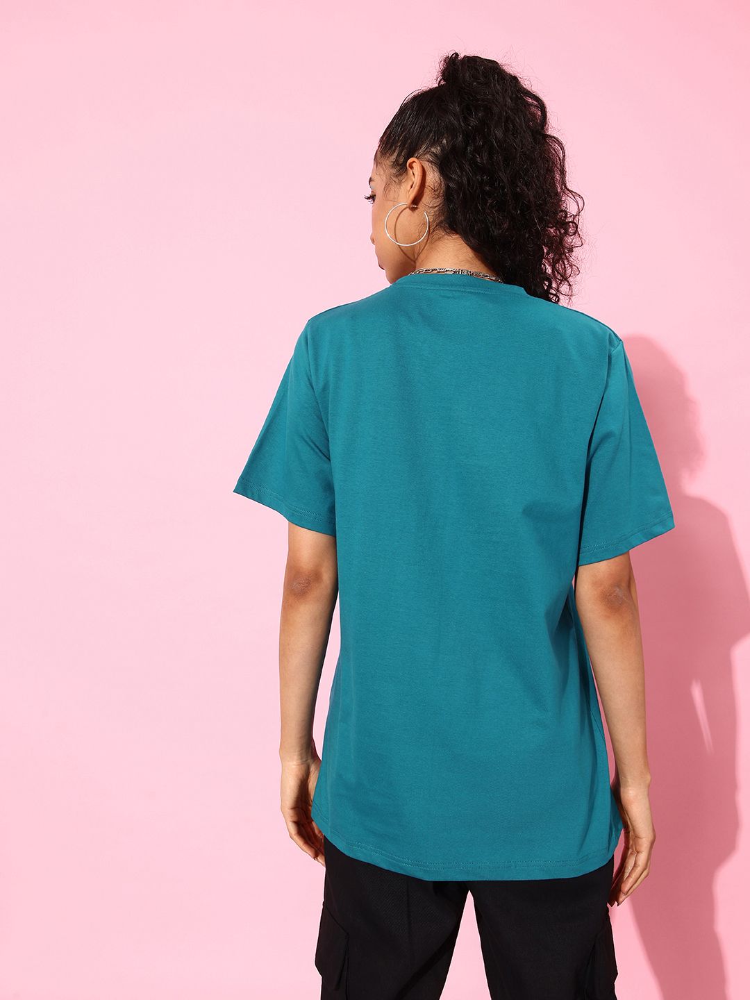 DILLINGER Pure Cotton Printed Oversized T-shirt