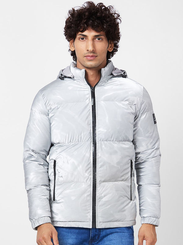 SPYKAR Hooded Padded Jacket