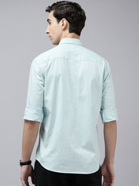 Park Avenue Slim Fit Floral Printed Pure Cotton Casual Shirt