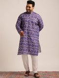 SOJANYA PLUS Men Ethnic Motifs Printed Indie Prints Kurta