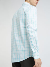 Park Avenue Slim Fit Checked Pure Cotton Formal Shirt