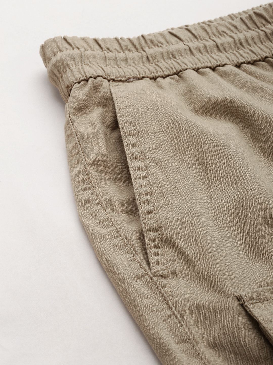 The Indian Garage Co Men Cotton Cargos Trousers