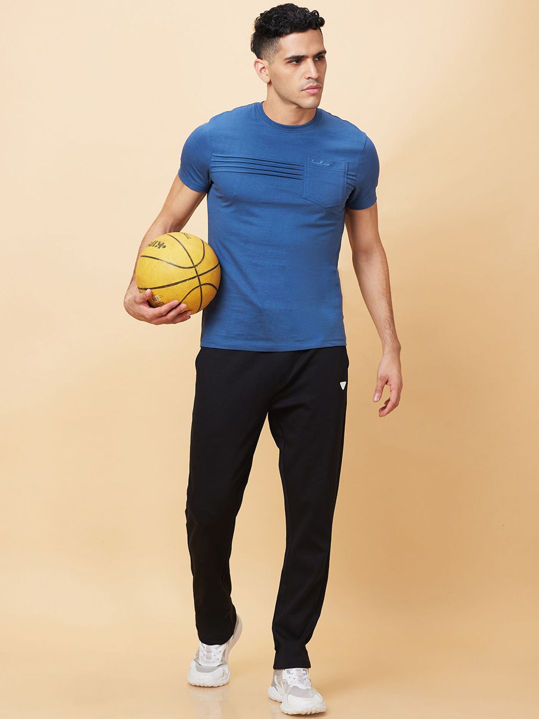 Being Human Men Mid Rise Track Pants
