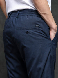 RARE RABBIT Men Microl Mid-Rise Regular Fit Casual Trouser