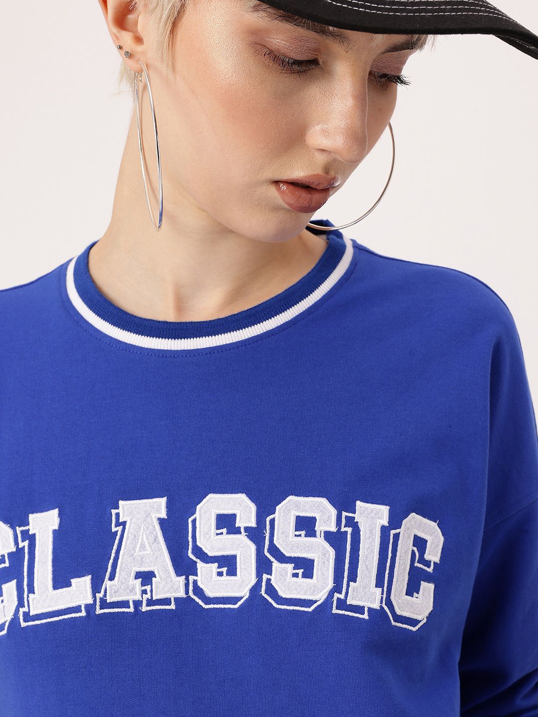 DressBerry Street Demure Embroidered Sweatshirts