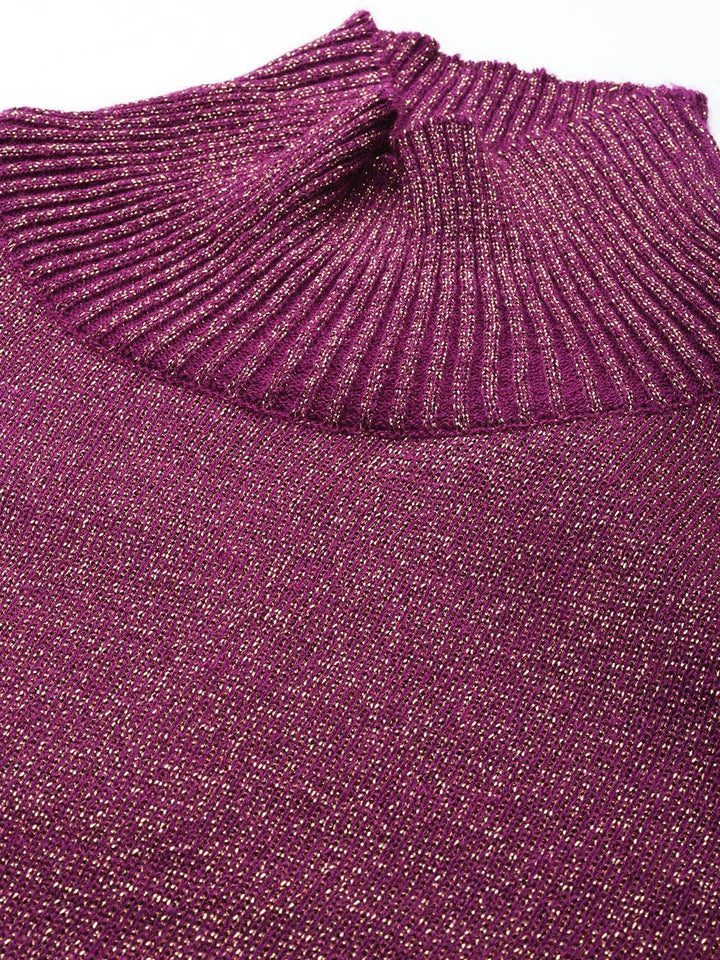 all about you Shimmer Detail Pullover