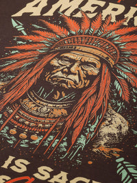 Difference of Opinion Men Printed Pure Cotton Oversized T-shirt