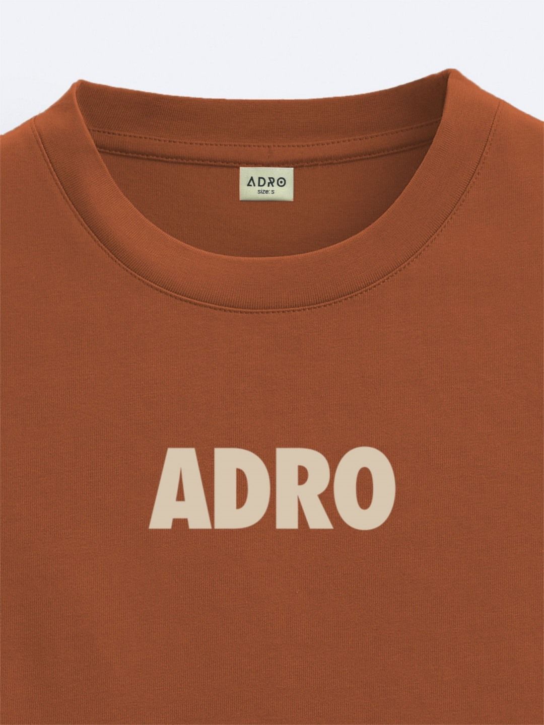 ADRO Men Printed Applique T-shirt